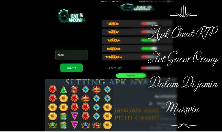 Apk Cheat RTP Slot Gacor Orang Dalam Di jamin Maxwin