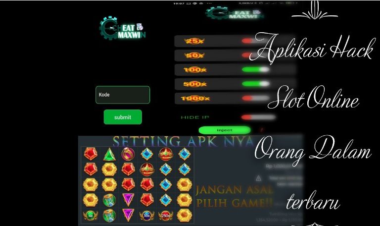 Aplikasi Hack Slot Online Orang Dalam terbaru